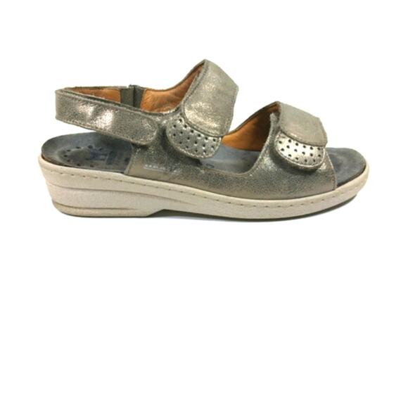 SS1632 GUC $185 Mephisto Mobils Roselie Sandals size 37 US 7 - Picture 1 of 12